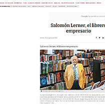 Salomn Lerner, el librero empresario